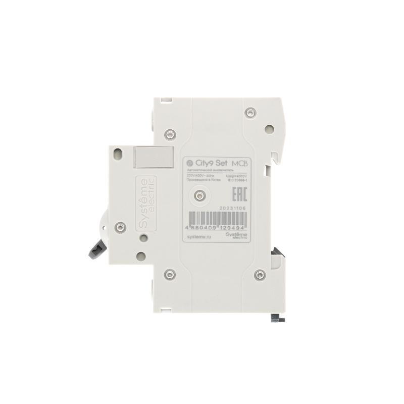 Выключатель автоматический однополюсный 6A C 6kA City9 | C9F36106 |Systeme Electric — миниатюра 4