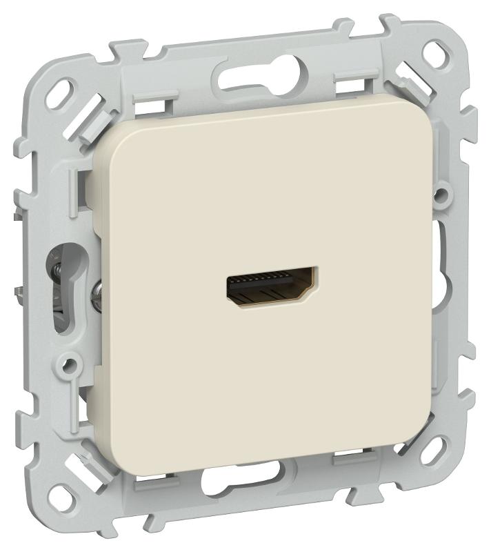 FLITE Розетка HDMI РШДМА-ФлСл сливочный | FI-H10-K86 | IEK — IEK (ИЭК)