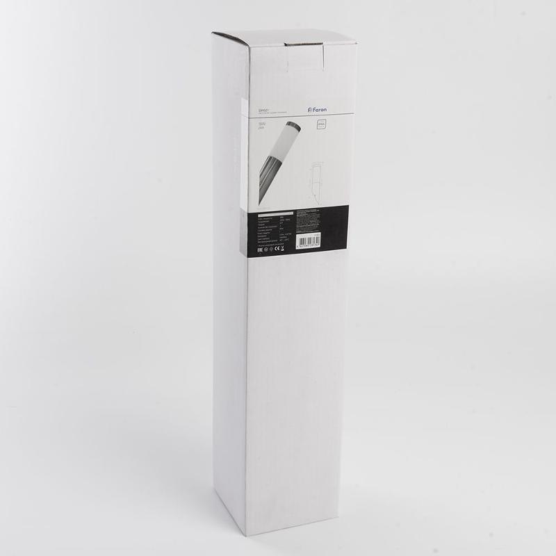 Светильник садово-парковый DH021, Техно на стену вверх, 18W E27 230V, серебро | 11805 | Feron — миниатюра 6