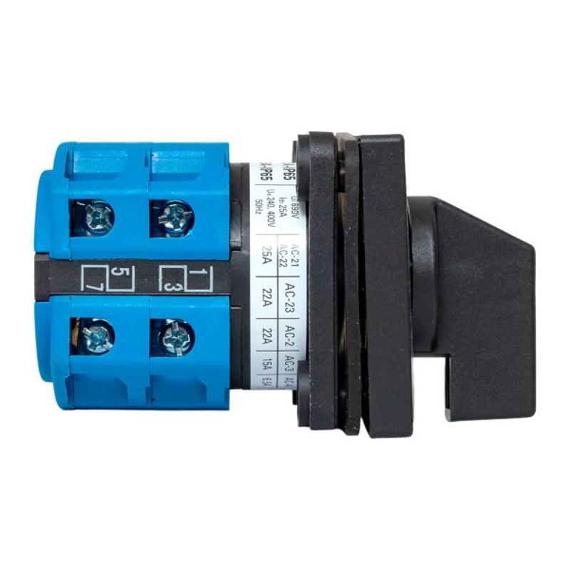 Переключатель кулачковый ПК-1-22 25А 2P «1-0-2» IP65 | pk-1-22-25-65 | EKF — миниатюра 3