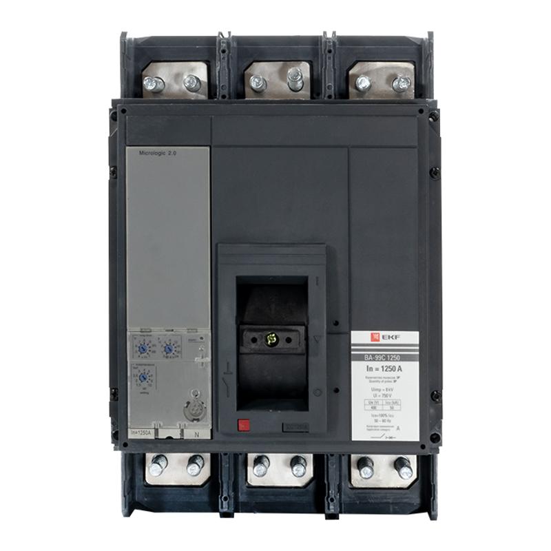 Выключатель автоматический ВА-99C (Compact NS) 1250/800А 3P 50кА PROxima | mccb99C-1250-800 | EKF — миниатюра 2