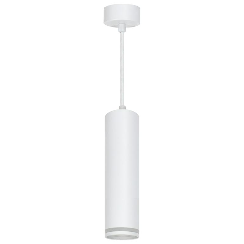 Светильник потолочный на подвесе MR16 35W 230V, белый D55*H200 ML1708 Barrel LUNA | 48081 | FERON — Feron