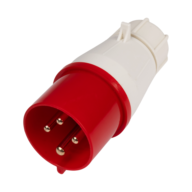 Силовой разъем  PPC 024 3Р+РЕ 32А 380В IP44  | .5072343 |  Jazzway — Jazzway