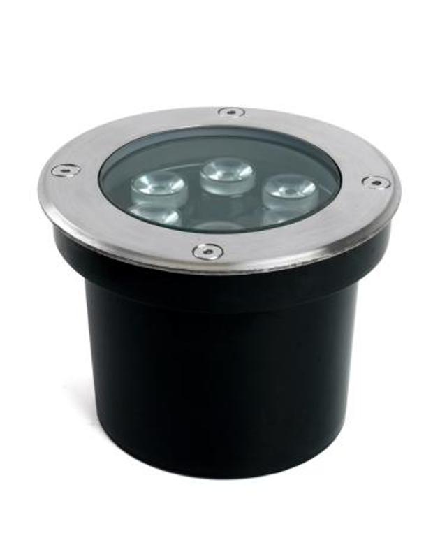 Светильник тротуарный 6W, AC/DC12-24V, 4000К, D120*H90mm, внутренний диаметр: 90mm, IP67, SP2802 | 48346 | FERON — Feron