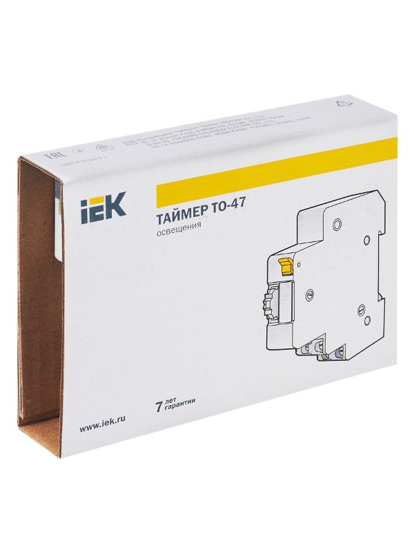 Таймер ТО47 освещения 16А 230В на DIN-рейку  | MTA30-16 | IEK — миниатюра 9