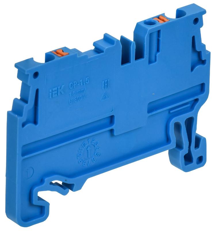 ARMAFIX Клемма пруж. Push In CP 1,5мм2 синяя | AF-CT20-00-K07-001 | IEK — миниатюра 2