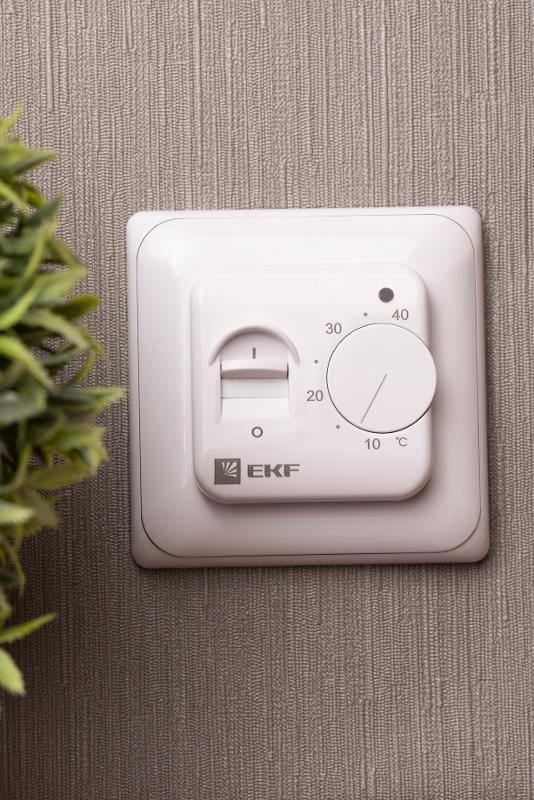Термостат для теплых полов механический 16 A 230В Basic | mtt-2 | EKF — миниатюра 7