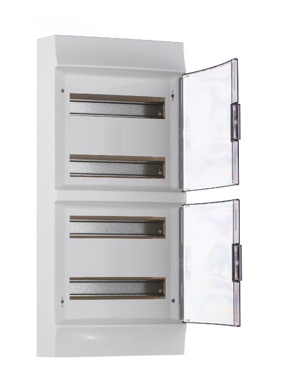 Бокс настенный Mistral41 48М прозрачная дверь (с клемм) | 1SPE007717F9995 | ABB — миниатюра 4