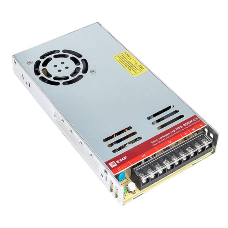 Блок питания 24В MPS-350W-24 EKF Proxima |  mps-350w-24 |  EKF — EKF