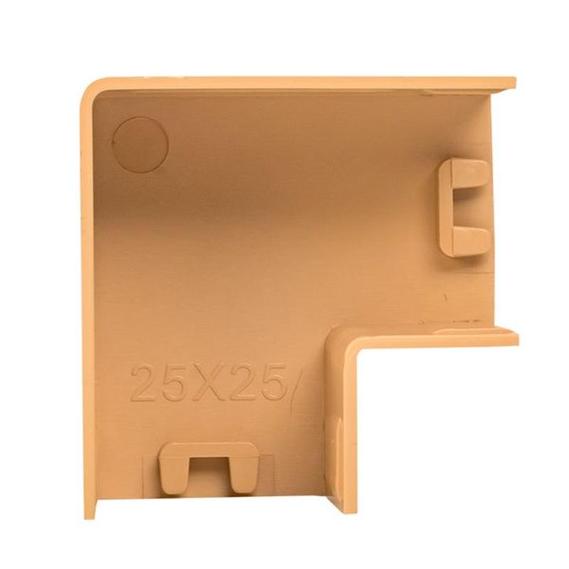 Поворот 90 гр. (25х25) (4 шт) Plast EKF PROxima   под светлое дерево|abl-25-25x4|EKF — миниатюра 6