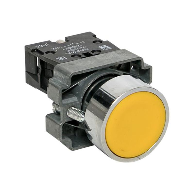Кнопка BA51 желтая NO IP65 | xb2-ba51-65 |EKF — EKF