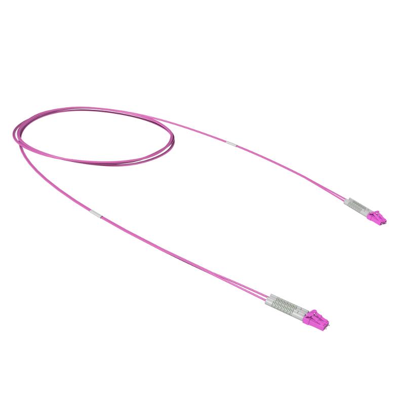 Оптический коммутационный шнур двухволоконный (Duplex) flexible boot LC/UPC - LC/UPC 50/125 (OM4), 2 м | RNPCF54DLL2 | DKC — фото 1 | Sento