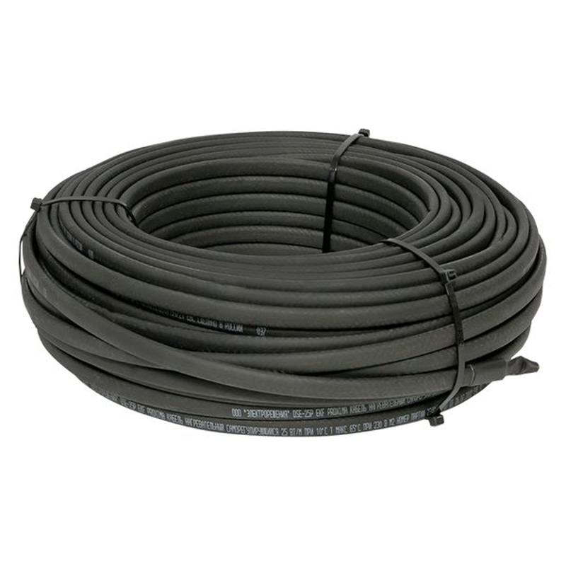 Кабель нагревательный саморегулирующийся DSE-40P (40 Вт/м) 50 м | DSE-40P-50 | EKF — миниатюра 1
