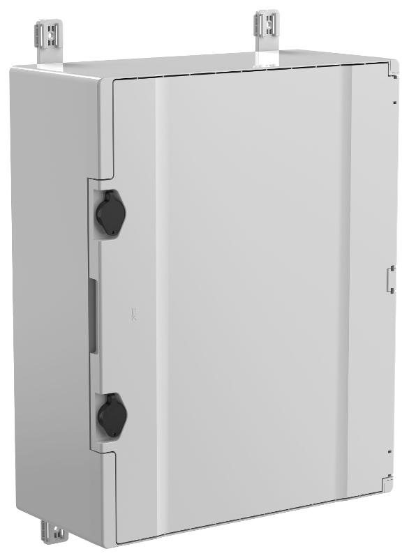 Корпус пластиковый ЩМПп 500х400х180 IP66 серый TETRA | TR5-12-N-050-40-18-65 | IEK — миниатюра 3