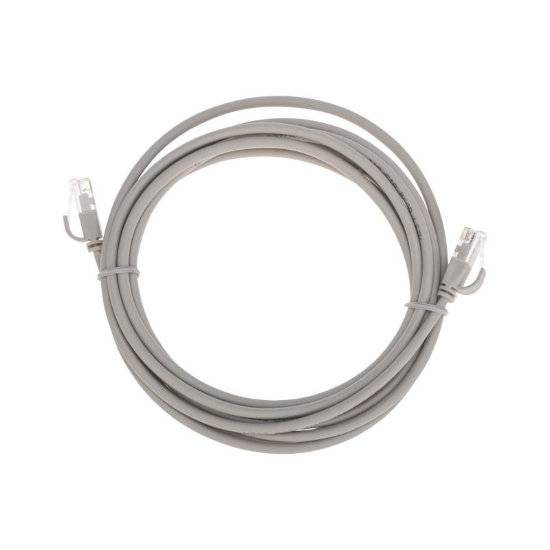 Патч-корд U/UTP CAT 6A (10G), RJ45-RJ45, 28AWG, LSZH, серый, 3м REXANT | 02-0380-3 | REXANT — REXANT