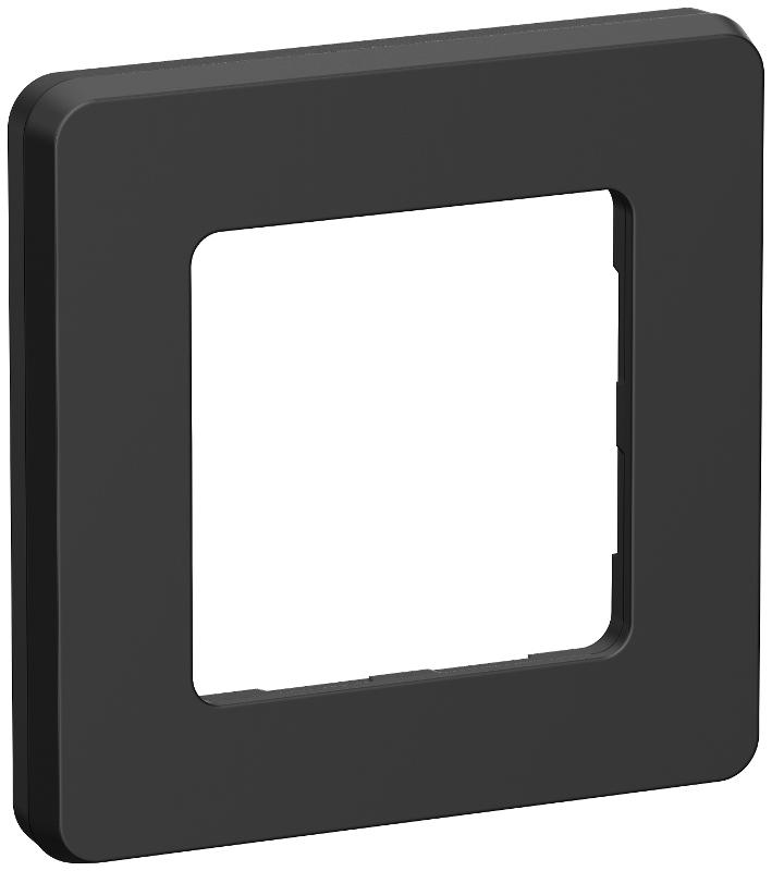 IEKINSPIRIA Рамка 1-мест. 6730391 черн. м. | 6730391 | IEK — IEK (ИЭК)