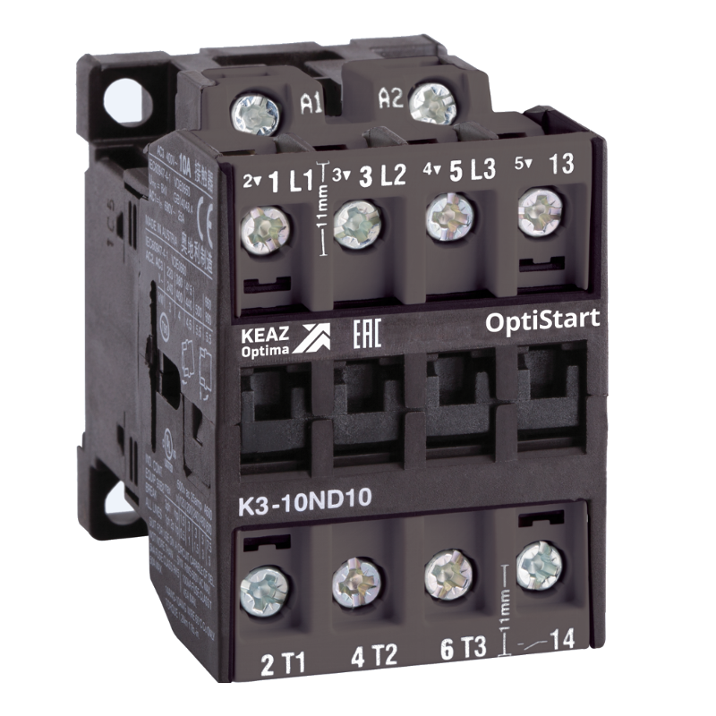 Контактор OptiStart K3-14ND01-400AC | 116932 | КЭАЗ — миниатюра 1