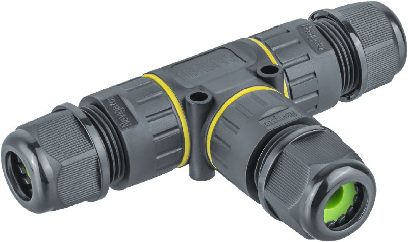 Коннектор 82 836 NTB-T02-3P-IP68 T-образный 3PIN | 82836 | Navigator — Navigator
