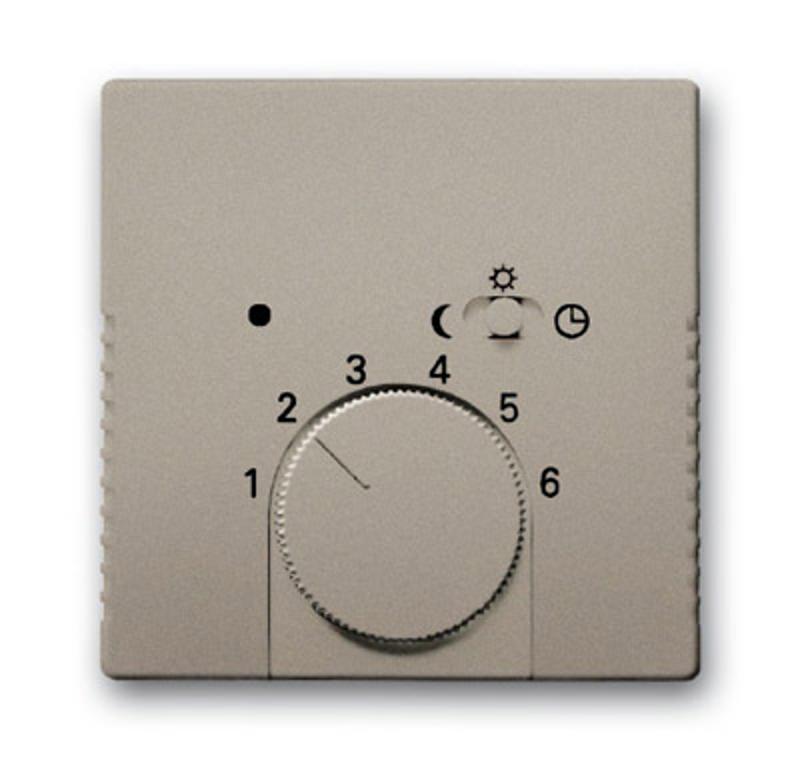 ABB Basic 55 Шампань Накладка для терморегулятора (мех. 1095 U, 1095 UF-507, 1096 U) | 1710-0-3931  | 2CKA001710A3931 | ABB — ABB