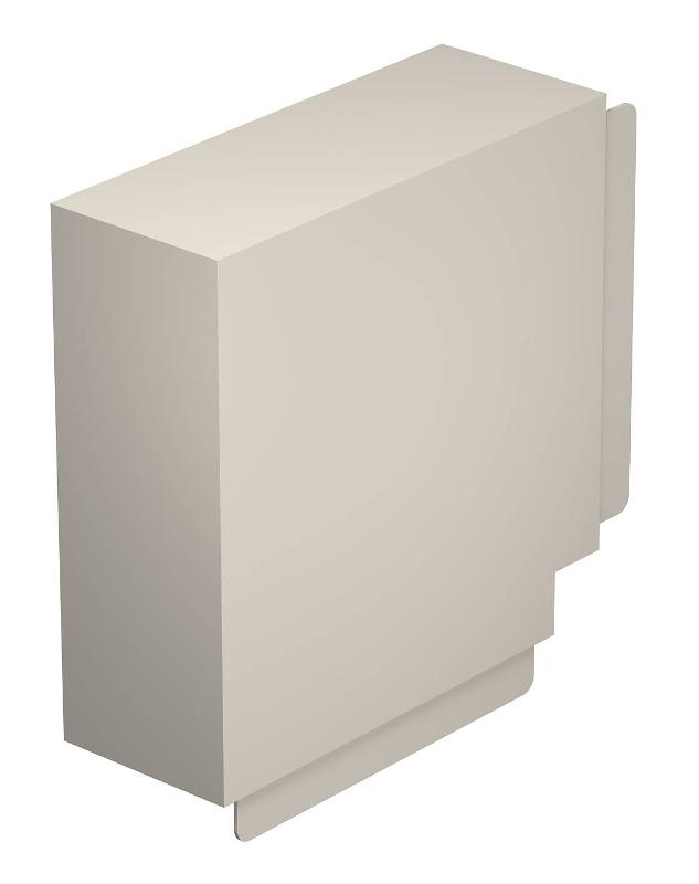 Крышка плоского угла кабельного канала WDK 100x230 мм (ПВХ,кремовый) (WDK HF100230CW) | 6161774 | OBO Bettermann — OBO Bettermann