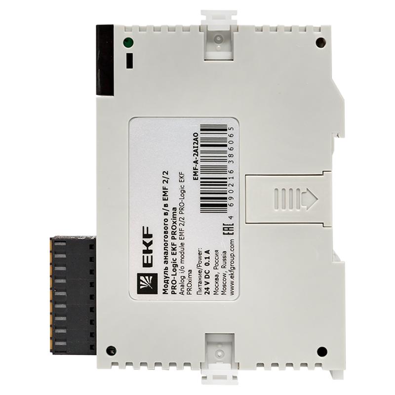 Модуль аналогового в/в EMF 2/2 PRO-Logic EKF PROxima | EMF-A-2AI2AO | EKF — миниатюра 8