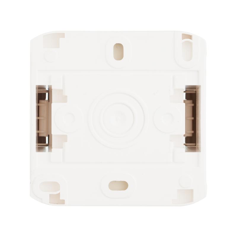 Quteo Белый Выключатель 2-клавишный IP44 10А — миниатюра 4