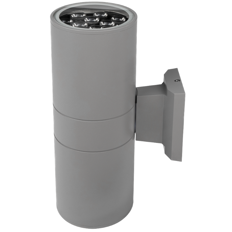 Светильник светодиодный архитектурный PWL-300110/30D 2x12w 6500K GR IP65 230V/50Hz | .5015128B | JAZZWAY — Jazzway