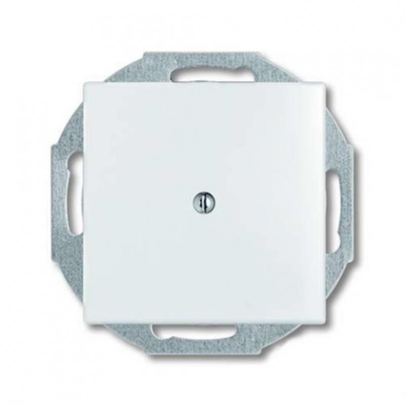 ABB Basic 55 Альп. белый Заглушка с суппортом | 1715-0-0312  | 2CKA001715A0312 | ABB — ABB