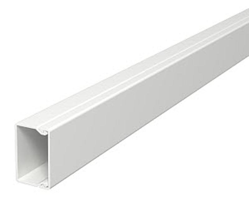 Мини-канал WDK с крышкой 40x40x2000 мм (высота борта 40 мм, крышка 40 мм) ПВХ светло-серый RAL 7035 | 6027016 | OBO Bettermann — OBO Bettermann