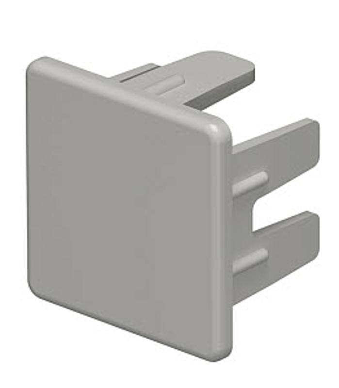 Торцевая заглушка кабельного канала WDK 25x25 мм (ПВХ,серый) (WDK HE25025GR) | 6158730 | OBO Bettermann — миниатюра 2