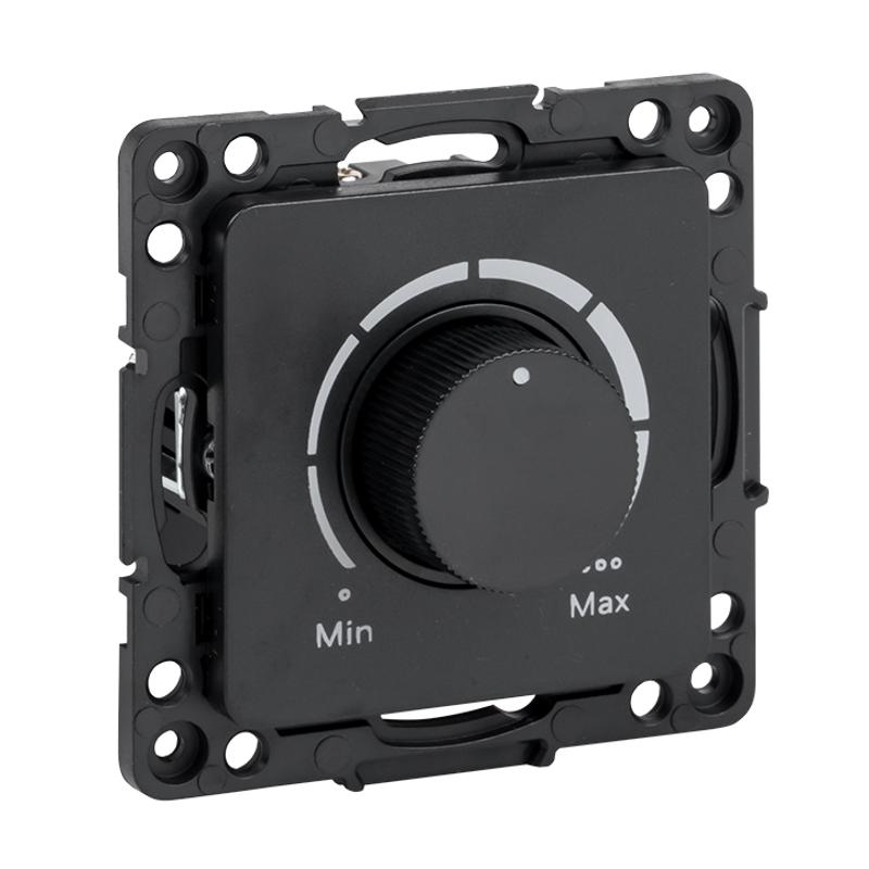 Стокгольм Механизм Светорегулятора 600W 220В черный PROxima | EZD06-101-10 | EKF — миниатюра 2