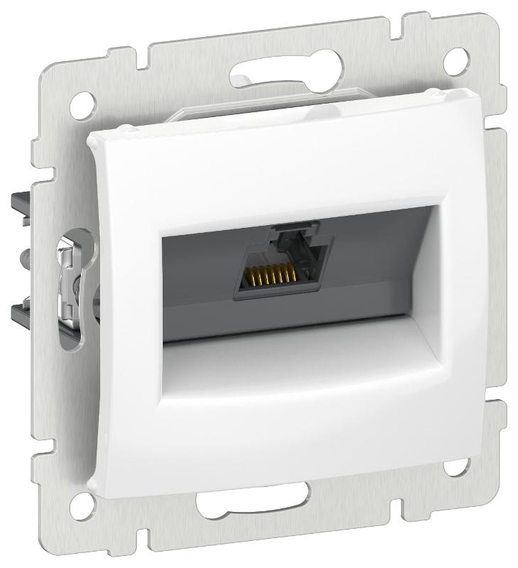 Valena Белый Розетка компьютерная RJ45 кат.6 UTP  | 6941071 | IEK — IEK (ИЭК)
