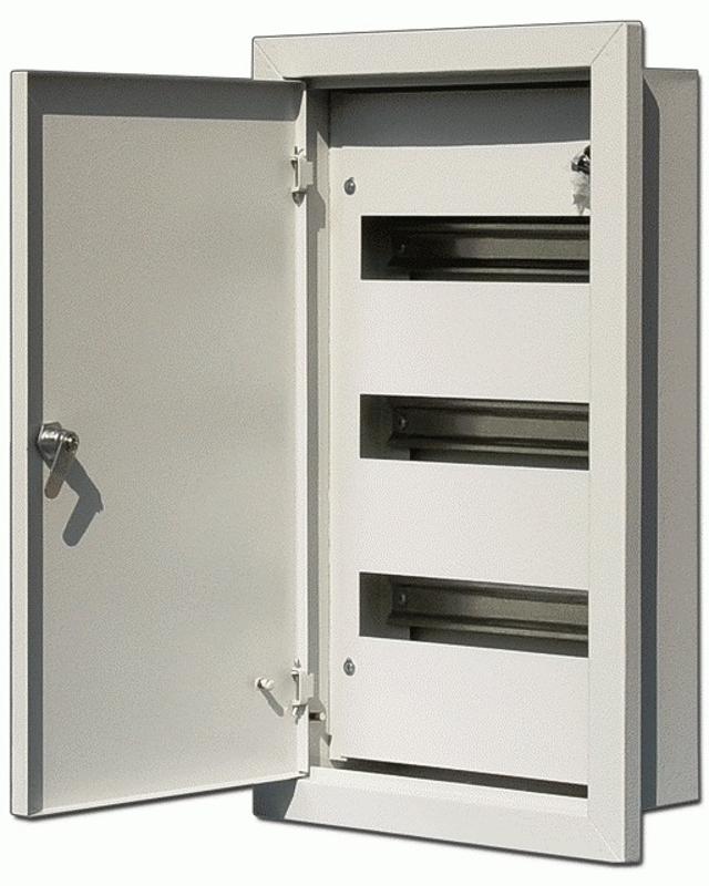 Корпус метал. встраиваемый 550х330х120 36 мод. IP31 ЩРВ-36 | 30103DEK | DEKraft — миниатюра 2