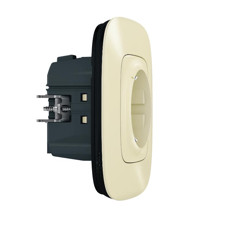 Розетка умная с/з Valena Allure 16А 230В сл. кость Netatmo — миниатюра 2