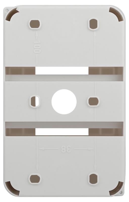 Корпус пластиковый навесной  SIMPLE КМПн 1/4 IP20 белый  | Б0062282 | ЭРА — миниатюра 4