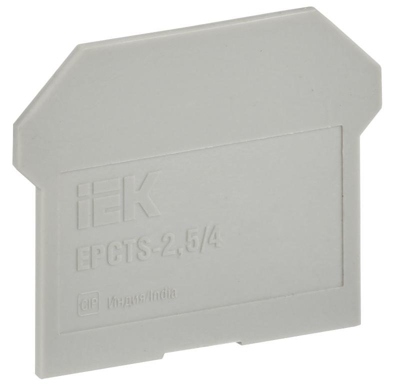 Заглушка для CTS 2,5/4мм2 серая | YCT10-00-K03-002-ZGL | IEK — IEK (ИЭК)