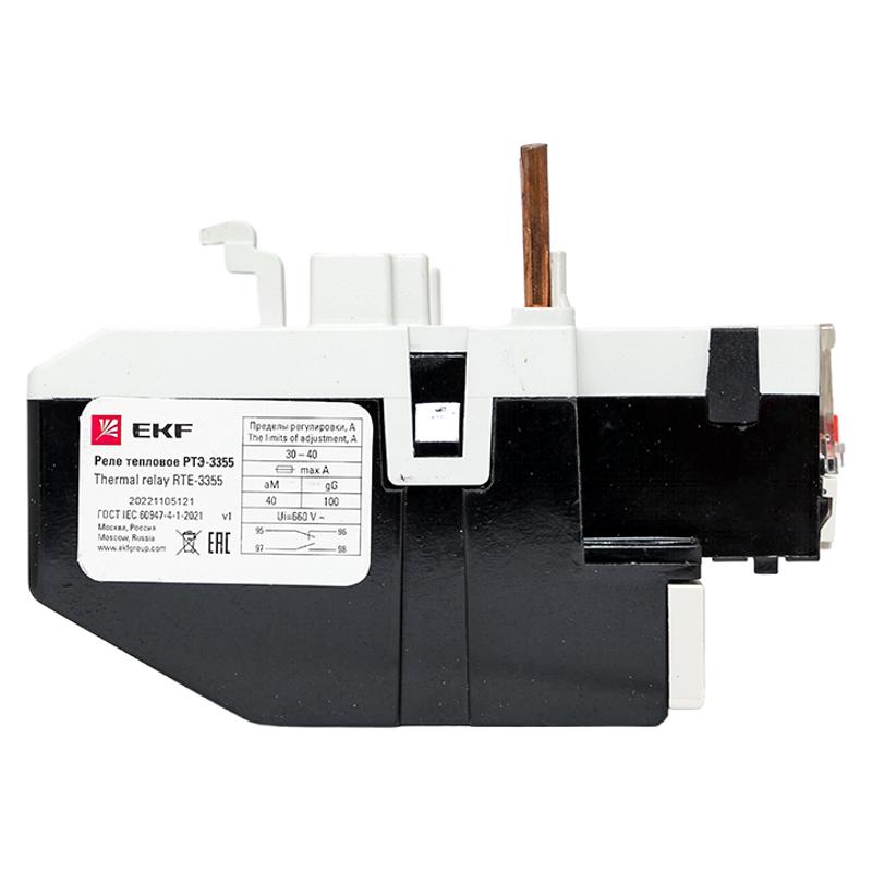Реле тепловое РТЭ-3355 30-40А EKF PROxima | rel-3355-30-40 | EKF — миниатюра 15