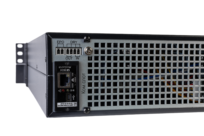 ИБП SRTSE 2 поколения 1000 ВА/Вт, 2U, 8 C13+1 Schuko, USB, RS-232, сухие контакты, SNMP-карта | SRTSE1000RTXLIG2-NC | SE — миниатюра 7