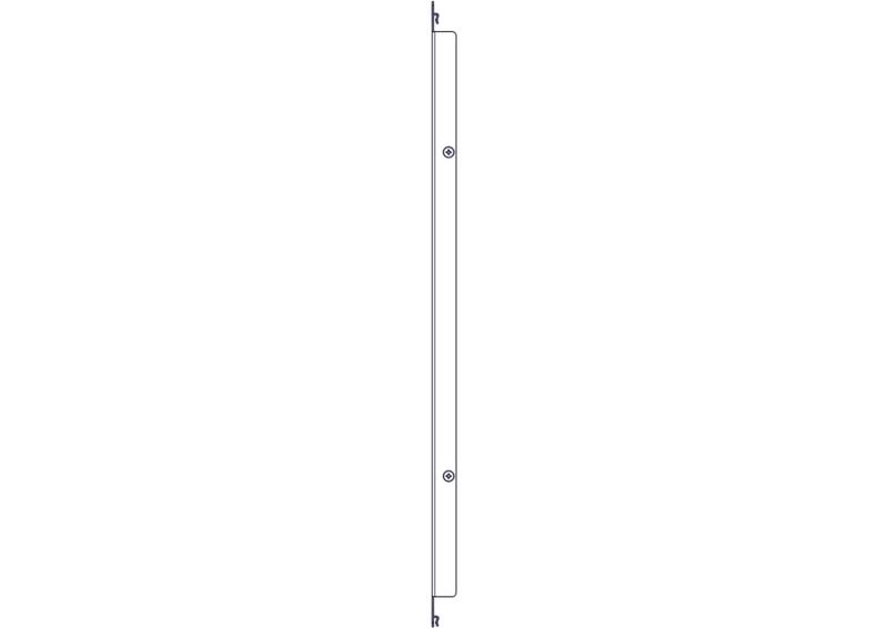 Щеточный уплотнитель Systeme Electric, серия Uniprom, 1U, 2шт, черный | UT8429 | SE — миниатюра 4