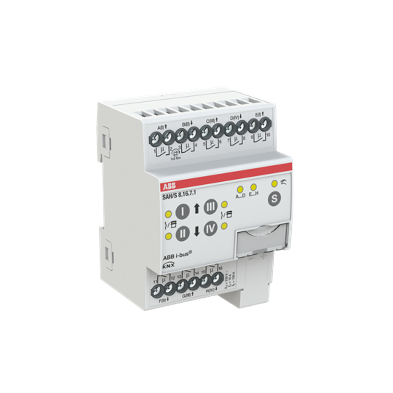 Комбиактор 8-канальный, 16А, MDRC SAH/S8.16.7.1 | 2CDG110250R0011 | ABB — миниатюра 2
