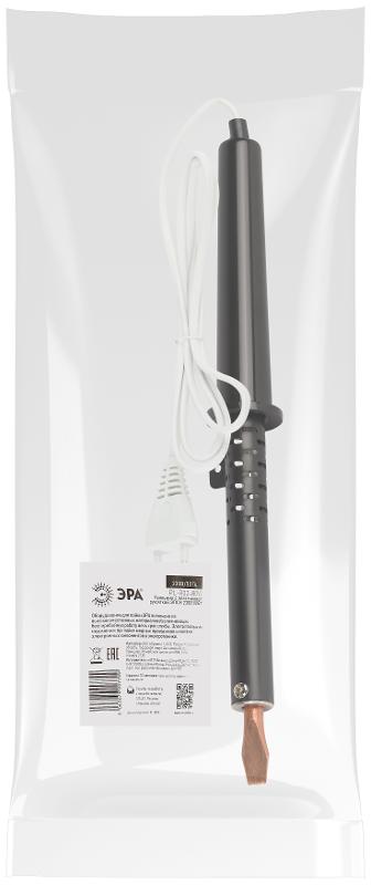 Паяльник ЭРА PL-R02-80W ЭПСН с пластиковой рукояткой 230 В 80 Вт  | Б0062999 | ЭРА — миниатюра 2