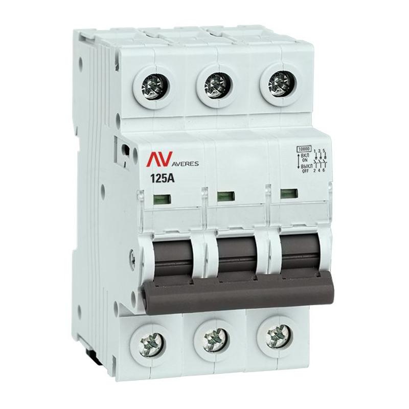 Выключатель нагрузки AVN 3P 125A AVERES | avn-3-125-av | EKF — EKF