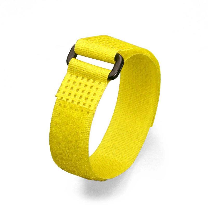 Стяжки велькро КСВ-П 25*300 (Жел) | 75049 | Fortisflex — Fortisflex