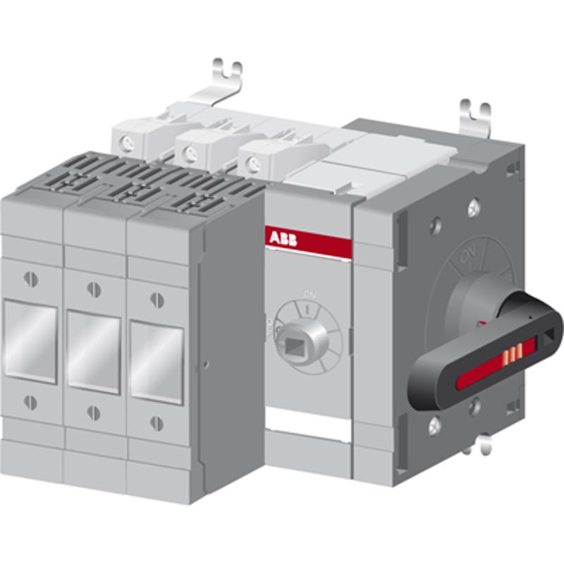 Рубильник OS32GDS30 без ручки под предохранители DIN-000 | 1SCA115963R1001 | ABB — ABB