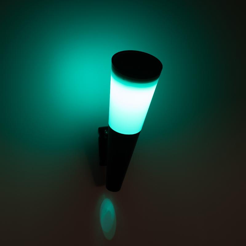Фасадная подсветка Факел на солнечной батарее ERAFS012-09 1 LED, 7*21 см | Б0057596 | ЭРА — миниатюра 5