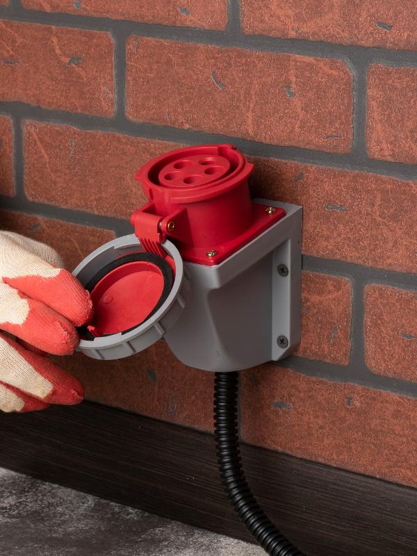 Розетка стационарная наружная 1152 3Р+РЕ+N 16А 380В IP67 EKF PROxima | ps-1152-16-380 | EKF — миниатюра 4