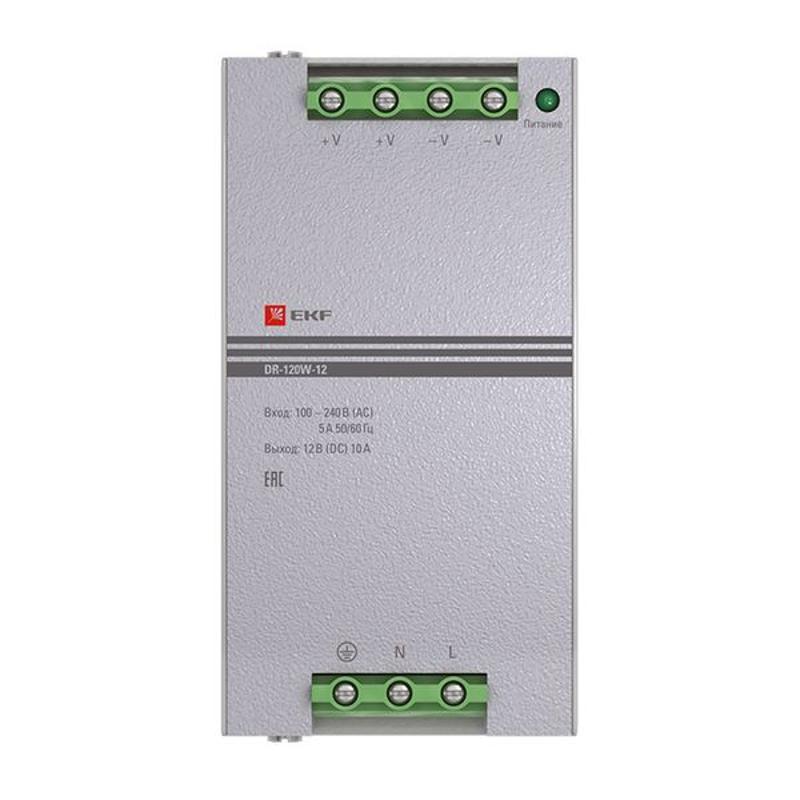 Блок питания 12В DR-120W-12 EKF PROxima |  dr-120w-12 |  EKF — миниатюра 5