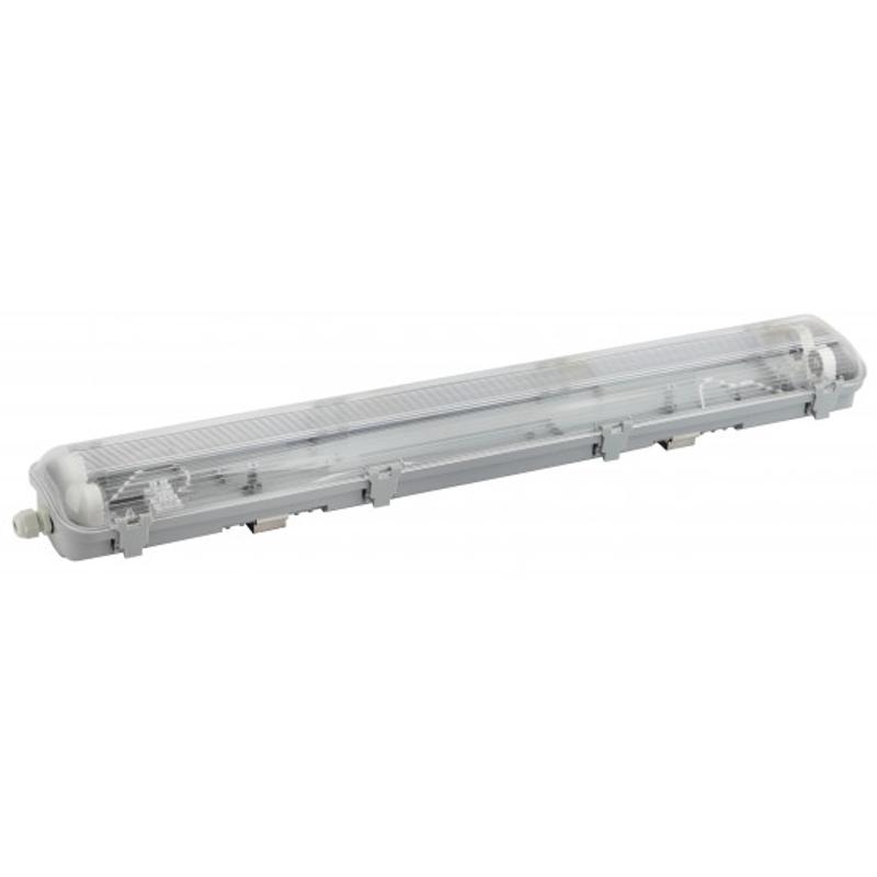 Светильник под 2 лампы T8 1200мм SPP-102-0-002-120 G13 IP65 c рассеивателем из поликарбоната | Б0052438 | ЭРА — ЭРА (Энергия света)