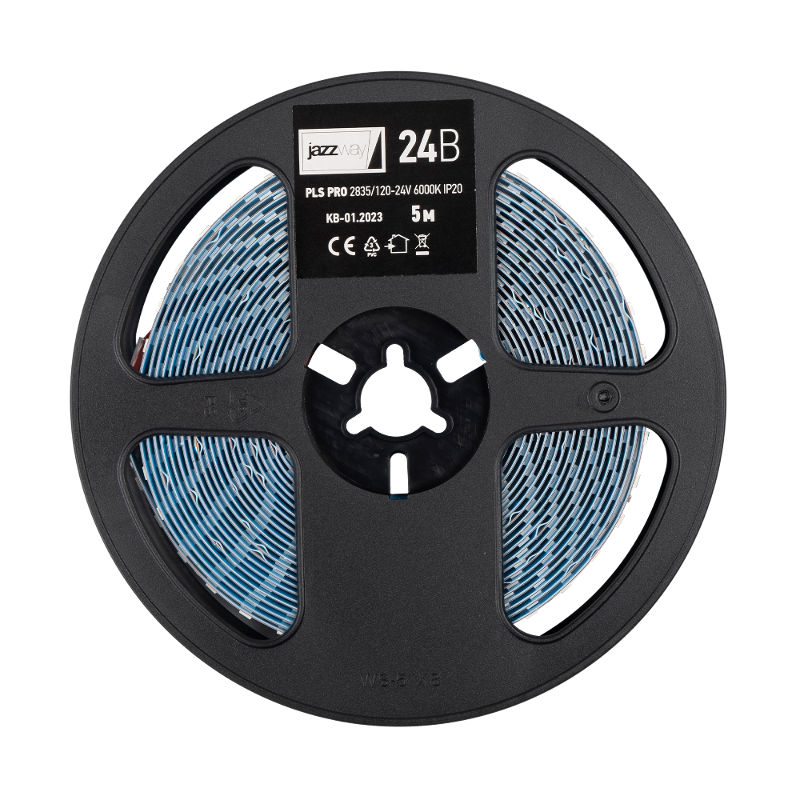 Лента светодиодная PLS PRO 2835/120-24V - 6000K IP20 5m | .5015715 | Jazzway — Jazzway