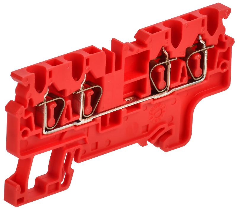 ARMAFIX Клемма пруж. CX2.5-4 4-конт. красная | AF-CT42-00-4-K04-002 | IEK — IEK (ИЭК)